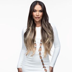 BELLAMI SILK SEAM 180g 20” Dark Brown Dirty Blonde (2/18) Hair extensions